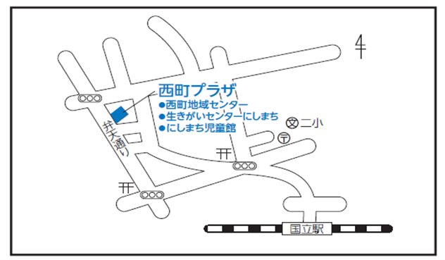 西町プラザ　会場案内図
